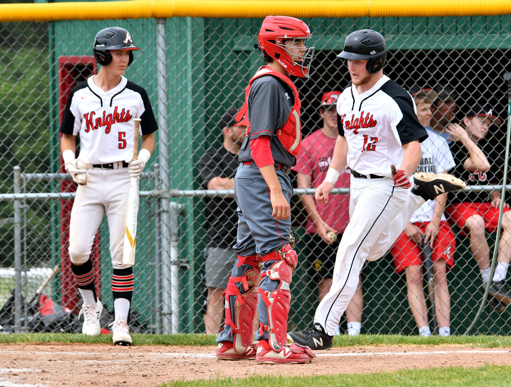 Davenport West at Assumption baseball